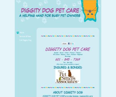 DIGGITY DOG PET CARE - A Helping Hand For Busy Pet Owners