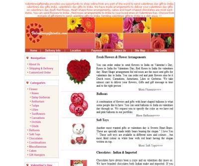 Valentine Gifts to India, Send Valentine's Day Gift to India, Valentines Flowers to India