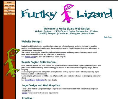 Funky Lizard Web Design