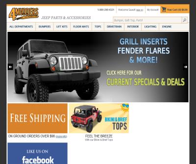 4Mudders Jeep Parts