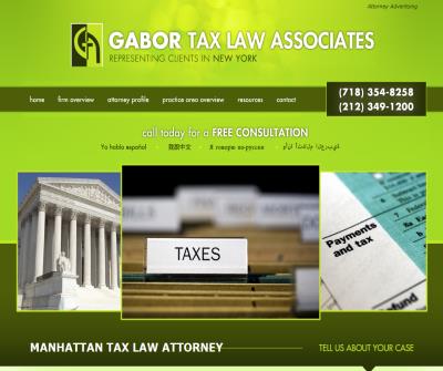 Richard M. Gabor; Gabor Tax Law Associates