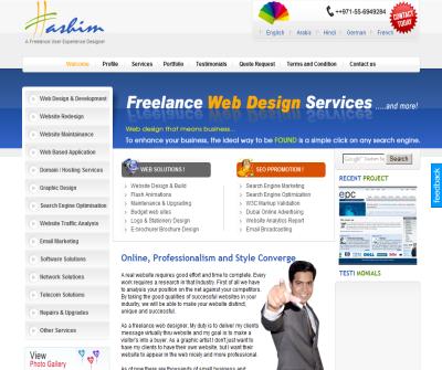 Freelance Web Designer Dubai UAE Middle East