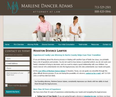 Marlene Dancer Adams, Attorney