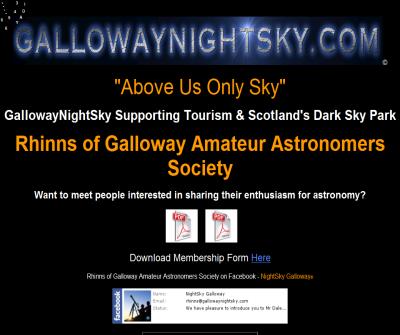 Rhinns of Galloway Amateur Astronomers Society