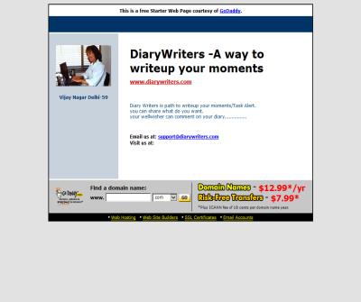 Write Online Diaries, Goal Setting, Social Networking-FREE