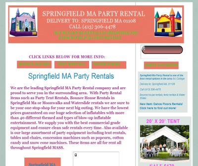 Springfield Ma Party Rental