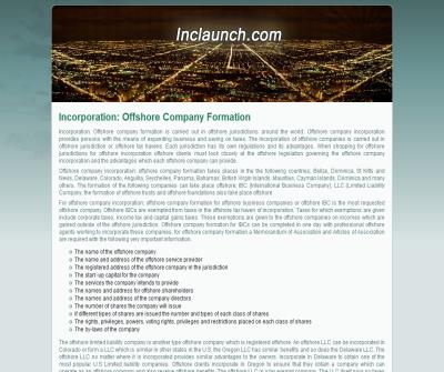 Offshore Company Incorporation Online