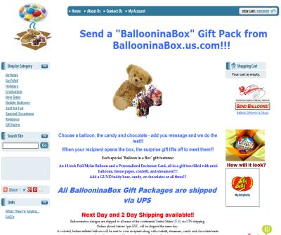 Birthday Gifts Shipped Nationwide under $30 Balloon in a Box