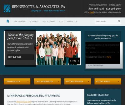 Bennerotte & Associates, PA - Personal Injury Attorney MN