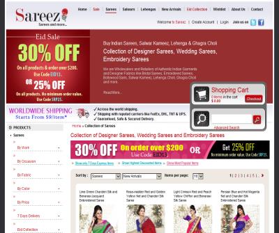 Online Sarees | Indian Sarees | Designer Sarees | Embroidered Sarees | Buy Sarees Online