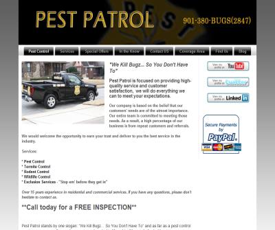 Pest Patrol Pest Control & Extermination Service Memphis    