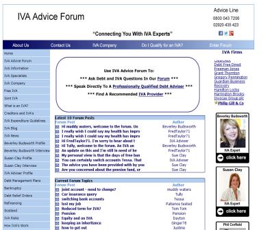 IVA Advice Forum