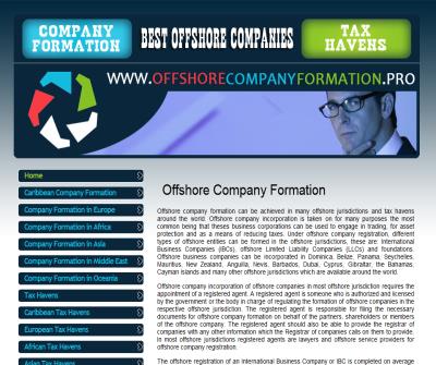 Company Formation Offshore