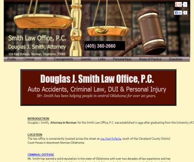 Douglas J. Smith Law Office, P.C., Norman Oklahoma Lawyer