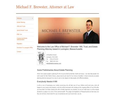 Michael F. Brewster Attorney at Law