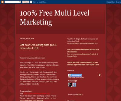 100% Free Multi Level Marketing