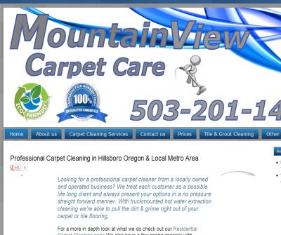 Mountain View Carpet Care