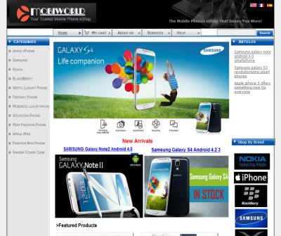 Mobile phone Online Shopping Store