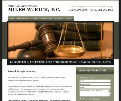The Law Offices of Miles W. Rich, P.C.