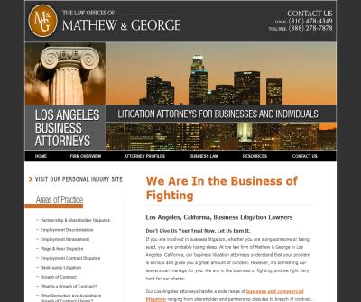 The Law Offices of Mathew & George