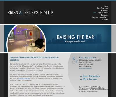 Kriss & Feuerstein LLP