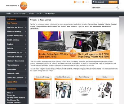 Testo Ltd - HVAC-R, Process Industry, Food Sector, Thermal Imaging