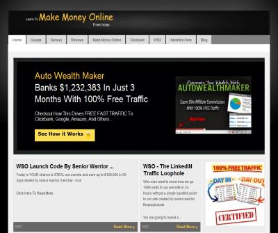 Learn To Make Money Online From Home