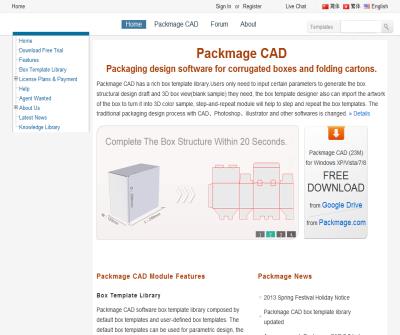 Packmage carton box packaging design software