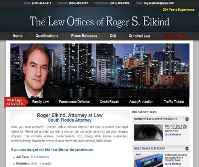 Roger Elkind south florida dui attorney