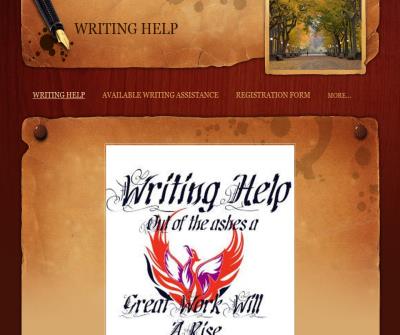 WRITING HELP