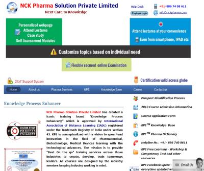 NCK Pharma Solution Private Limited 