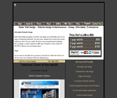 Affordable Web Design | Professional Websites