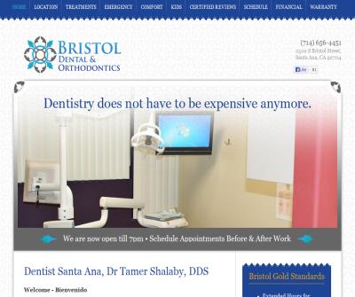 Dentist Santa Ana : Bristol Dental & Orthodontics Dentist Santa Ana