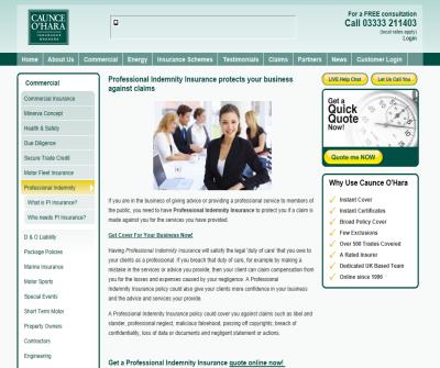 Professional Indemnity Insurance,PI Insurance,UK