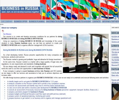 BUSINESS with RUSSIA and BUSINESS in RUSSIA - open, start, do and develop business together