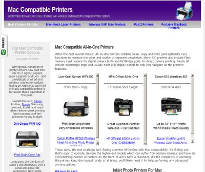 Best-Selling Apple iPad and Mac Compatible Printers - For Home or Office