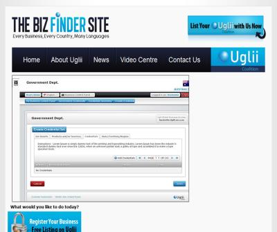 Uglii Coalition - The Biz Finder Site