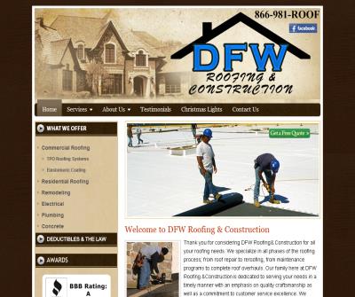DFW Roofing and Remodeling