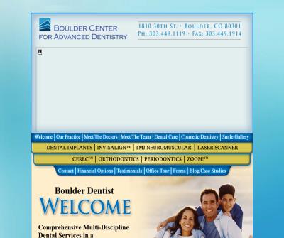 Boulder Colorado Dentist | Boulder Center Advanced Dentistry