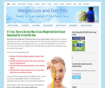 Top weight Loss and Diet Pills
