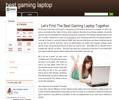 Best Gaming Laptop
