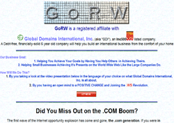 GoRW.ws WEB Domains from your home