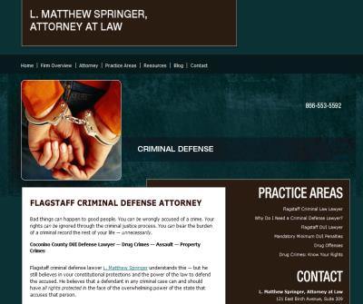 L Matthew Springer Attorney at