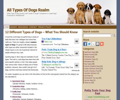 The Most Popular Types Of Dogs