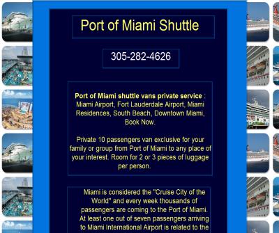  Port of Miami Shuttle 