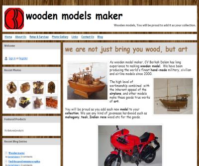 wooden model maker