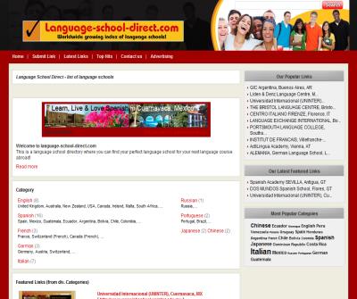 language-school-direct.com - Find your ideal Language School online