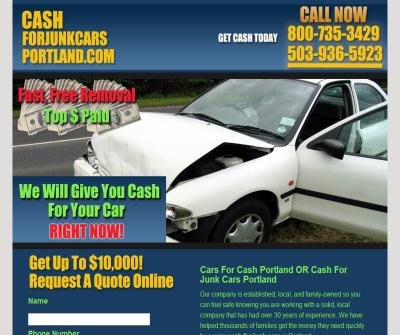 Cash For Cars Portland
