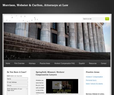 Morrison, Webster & Carlton, Attorneys at Law