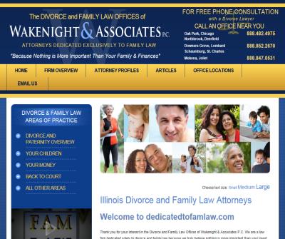 The Divorce and Family Law Offices of Wakenight and Associates P.C.